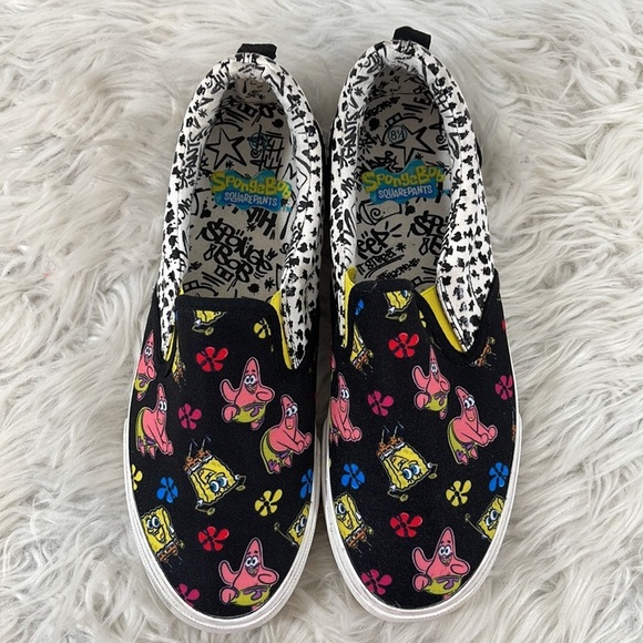 GROUNDUP NICKELODEON SPONGEBOB SQUAREPANTS & PATRICK “ DARE 2B SQUARE” Size 8.5 - Picture 3 of 12
